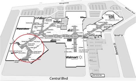 metropolis at metrotown mall map.